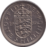 1956 ENGLISH SHILLING ( UNC ) - SHILLING - Cambridgeshire Coins