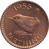 1956 FARTHING ( BU ) - FARTHING - Cambridgeshire Coins