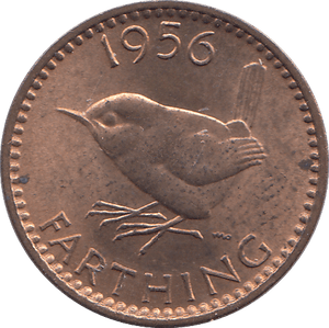 1956 FARTHING ( UNC ) - FARTHING - Cambridgeshire Coins