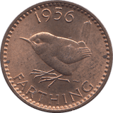 1956 FARTHING ( UNC ) - FARTHING - Cambridgeshire Coins