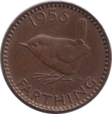 1956 FARTHING ( UNC ) - FARTHING - Cambridgeshire Coins