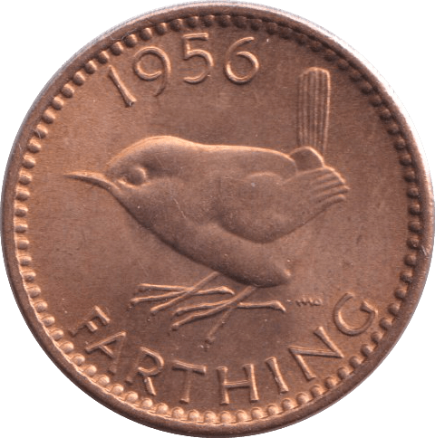 1956 FARTHING ( UNC ) - FARTHING - Cambridgeshire Coins