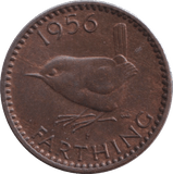 1956 FARTHING ( UNC ) - FARTHING - Cambridgeshire Coins