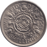 1956 FLORIN ( UNC ) - FLORIN - Cambridgeshire Coins