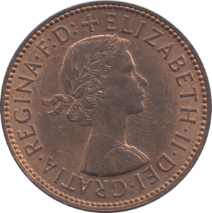 1956 HALF PENNY ( UNC ) - HALFPENNY - Cambridgeshire Coins