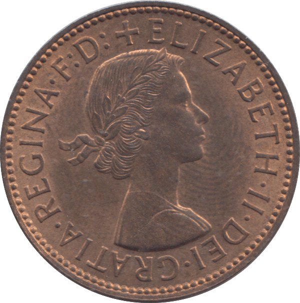 1956 HALF PENNY ( UNC ) - HALFPENNY - Cambridgeshire Coins