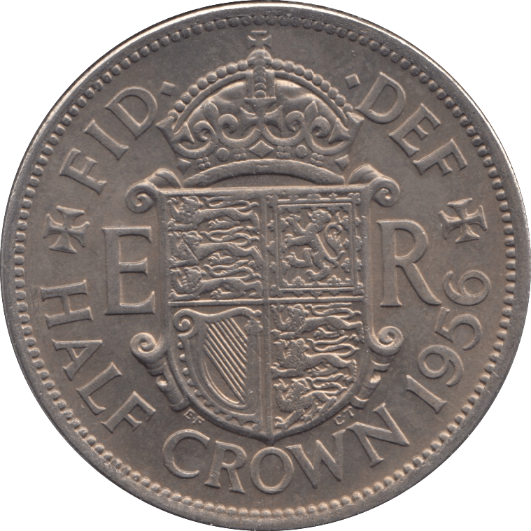 1956 HALFCROWN ( UNC ) - HALFCROWN - Cambridgeshire Coins