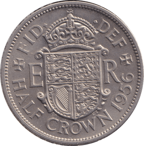 1956 HALFCROWN ( UNC ) - HALFCROWN - Cambridgeshire Coins