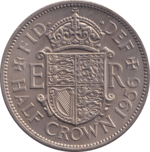 1956 HALFCROWN ( UNC ) - HALFCROWN - Cambridgeshire Coins