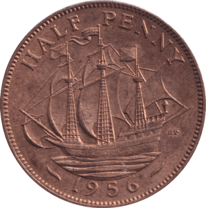 1956 HALFPENNY ( BU ) - HALFPENNY - Cambridgeshire Coins