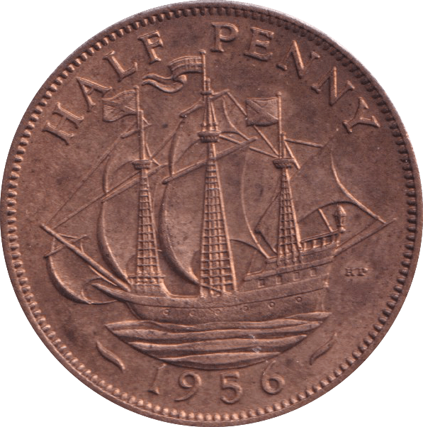 1956 HALFPENNY ( BU ) - HALFPENNY - Cambridgeshire Coins