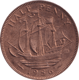 1956 HALFPENNY ( BU ) - HALFPENNY - Cambridgeshire Coins