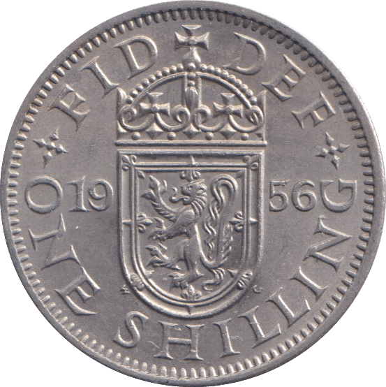 1956 SCOTLAND SHILLING ( UNC ) - SHILLING - Cambridgeshire Coins