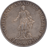 1956 SILVER 25 SCHILLING FRANC AUSTRIA - SILVER WORLD COINS - Cambridgeshire Coins