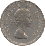 1956 SILVER 5 SHILLING SOUTH AFRICA - SILVER WORLD COINS - Cambridgeshire Coins