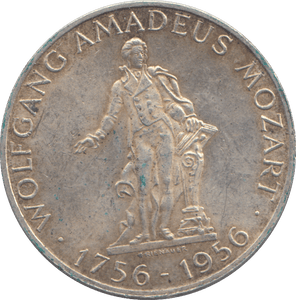 1956 SILVER AUSTRIA 25 SCHILLING - WORLD COINS - Cambridgeshire Coins