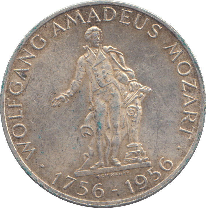 1956 SILVER AUSTRIA 25 SCHILLING - WORLD COINS - Cambridgeshire Coins