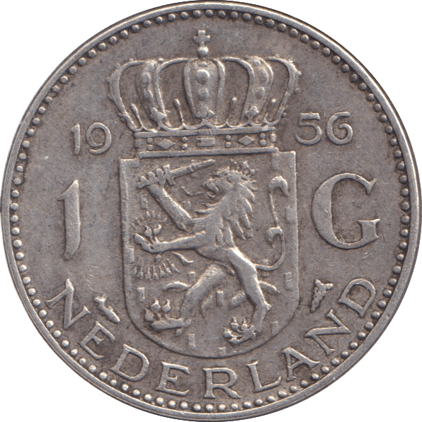 1956 SILVER COIN NEDERLAND - SILVER WORLD COINS - Cambridgeshire Coins