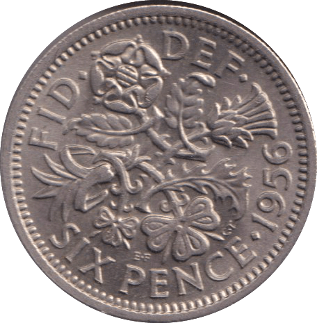 1956 SIXPENCE ( BU ) - SIXPENCE - Cambridgeshire Coins