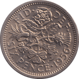 1956 SIXPENCE ( UNC ) - SIXPENCE - Cambridgeshire Coins
