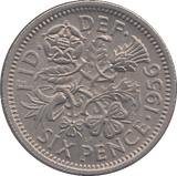 1956 SIXPENCE ( UNC ) - SIXPENCE - Cambridgeshire Coins