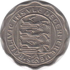 1956 THREEPENCE GUERNSEY - WORLD COINS - Cambridgeshire Coins