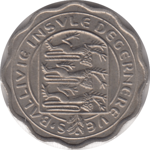 1956 THREEPENCE GUERNSEY - WORLD COINS - Cambridgeshire Coins