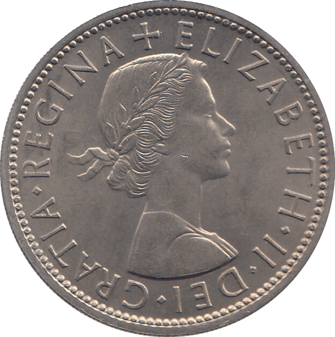 1956 TWO SHILLINGS ( UNC ) - TWO SHILLINGS - Cambridgeshire Coins