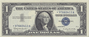 1957 BANK OF USA ONE DOLLAR BANKNOTE REF 729 - World Banknotes - Cambridgeshire Coins