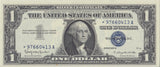 1957 BANK OF USA ONE DOLLAR BANKNOTE REF 729 - World Banknotes - Cambridgeshire Coins