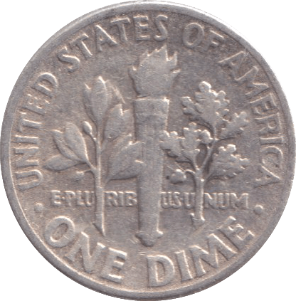 1957 DIME USA - WORLD COINS - Cambridgeshire Coins