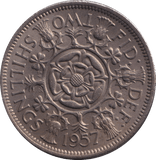 1957 FLORIN ( UNC ) - FLORIN - Cambridgeshire Coins