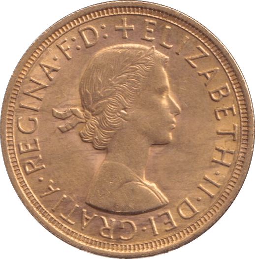 1957 GOLD SOVEREIGN ( AUNC ) - SOVEREIGN - Cambridgeshire Coins