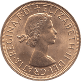 1957 GOLD SOVEREIGN ( UNC ) - Sovereign - Cambridgeshire Coins