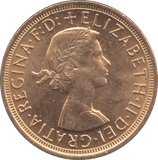 1957 GOLD SOVEREIGN ( UNC ) - SOVEREIGN - Cambridgeshire Coins