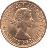 1957 GOLD SOVEREIGN ( UNC ) - SOVEREIGN - Cambridgeshire Coins