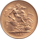 1957 GOLD SOVEREIGN ( UNC ) - SOVEREIGN - Cambridgeshire Coins