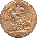 1957 GOLD SOVEREIGN ( UNC ) - Sovereign - Cambridgeshire Coins