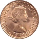 1957 GOLD SOVEREIGN ( UNC ) - SOVEREIGN - Cambridgeshire Coins