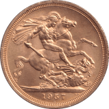 1957 GOLD SOVEREIGN ( UNC ) - SOVEREIGN - Cambridgeshire Coins