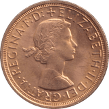 1957 GOLD SOVEREIGN ( UNC ) - SOVEREIGN - Cambridgeshire Coins