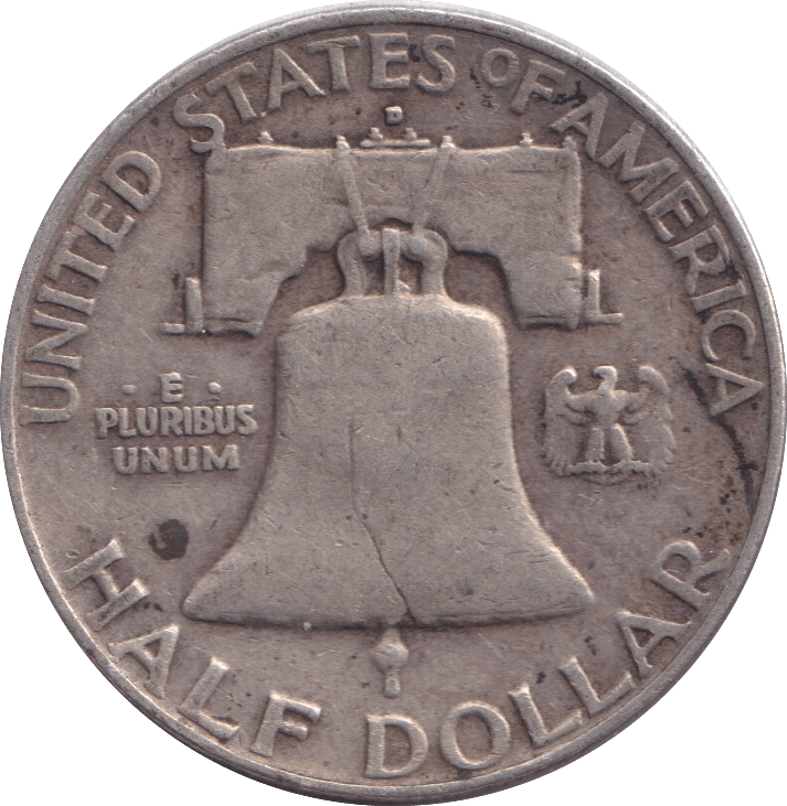 1957 HALF DOLLAR USA - WORLD COINS - Cambridgeshire Coins