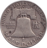 1957 HALF DOLLAR USA - WORLD COINS - Cambridgeshire Coins