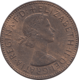 1957 HALF PENNY ( AUNC ) - HALFPENNY - Cambridgeshire Coins