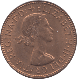 1957 HALF PENNY ( UNC ) - HALFPENNY - Cambridgeshire Coins