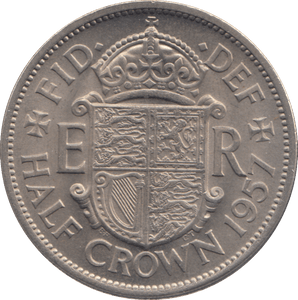 1957 HALFCROWN ( AUNC ) - HALFCROWN - Cambridgeshire Coins