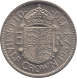 1957 HALFCROWN ( AUNC ) - HALFCROWN - Cambridgeshire Coins