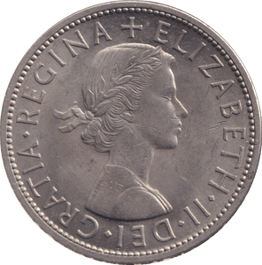 1957 HALFCROWN ( UNC ) - HALFCROWN - Cambridgeshire Coins