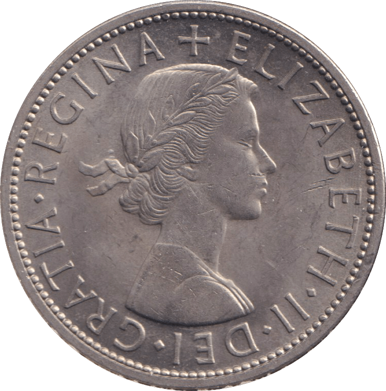 1957 HALFCROWN ( UNC ) - HALFCROWN - Cambridgeshire Coins