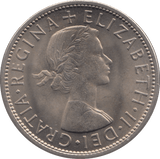 1957 HALFCROWN ( UNC ) - HALFCROWN - Cambridgeshire Coins